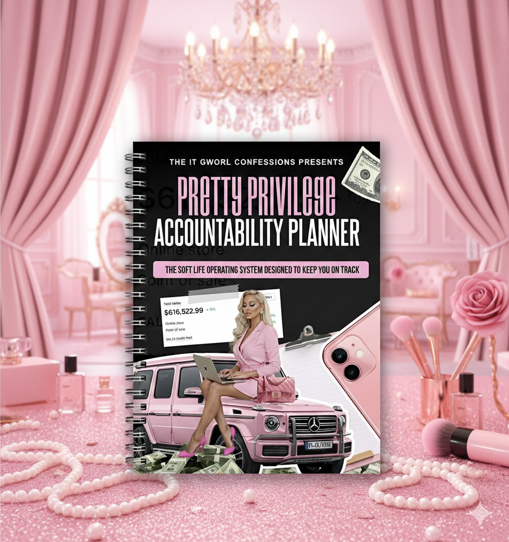 Digital Pretty Privilege Planner (hard copy coming soon)